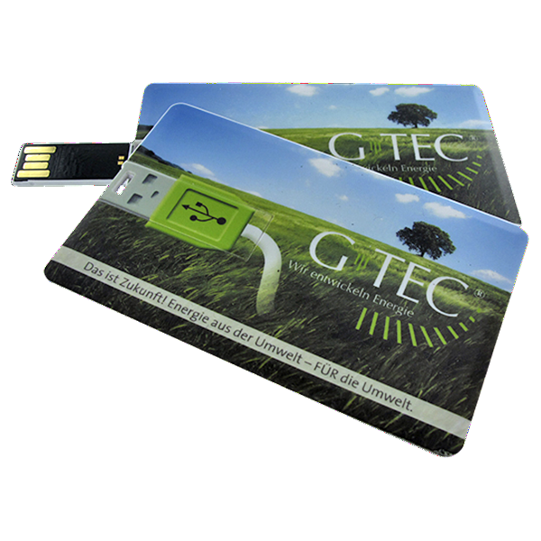 USB Karte mit Druck