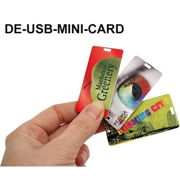 USB Mini Karte mit Bedruckung