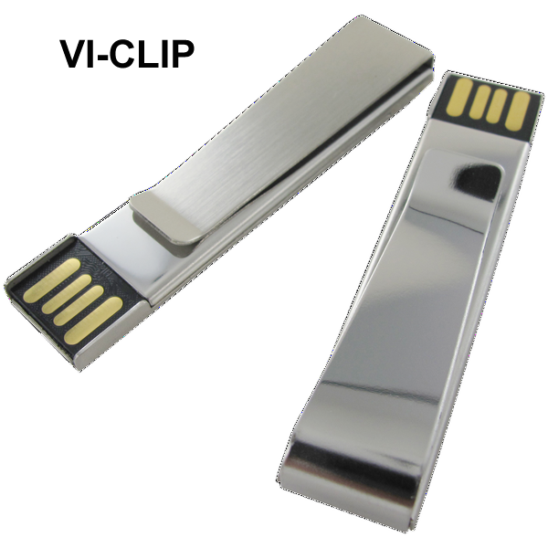 USB Stick VI-CLIP Bedruckung oder Gravur mit Logo