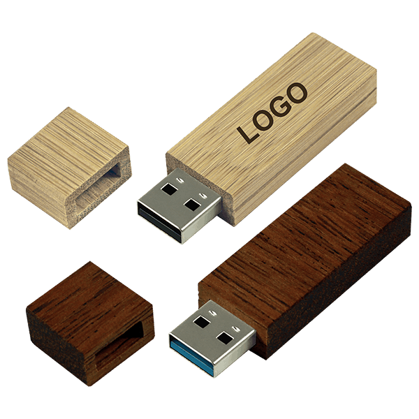 USB Sticks aus Holz mit Gravur W-HOLZ